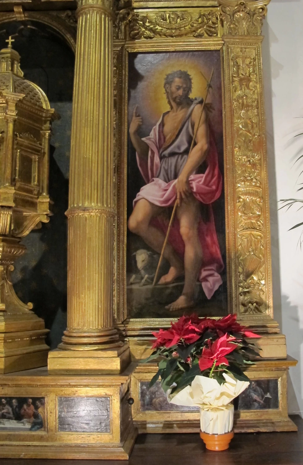 Ciborio di Girolamo Macchietti - Pala del ss Sacramento. San Giovanni Battista
